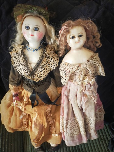 Two original antique mad alice - two,