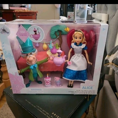Disney store alice tea party - store,