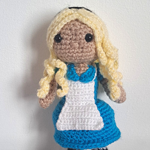 Handmade crochet alice - crochet, in